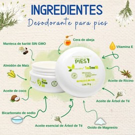 NaturalDry - Desodorante de Pies con crema de pies                                                                                                    