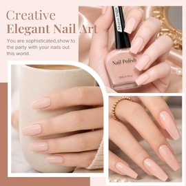 Major Dijit Baby Pink Quick Dry Nail Polish - Dries in 60 Seconds, Non-Toxic Glossy Formula, Cruelty-Free, Long-Lasting Fingernail Polish for Women, 0