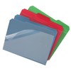 Find It Clear View File Folder with Clear Front Sheet,