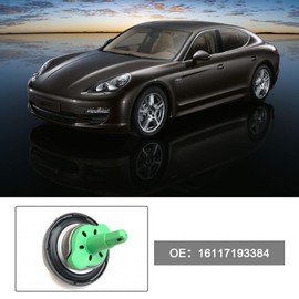 ECSiNG Fuel Cap Gasket 16117193384 Compatible with E46 E90 E60 E87 F30 1 2 3 4 5 6 7 Series Fuel Cap Rubber Seal Ring Car Replacement Accessories