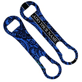 Barconic V-Rod Bottle Opener Blue Lace