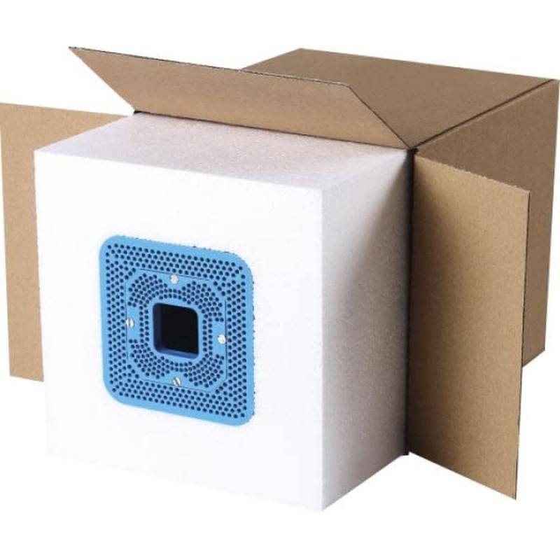 f-tronic Thermofix-Gerätedose für wärmenbrückefreie Dämmung, blau, EPS20/Multi