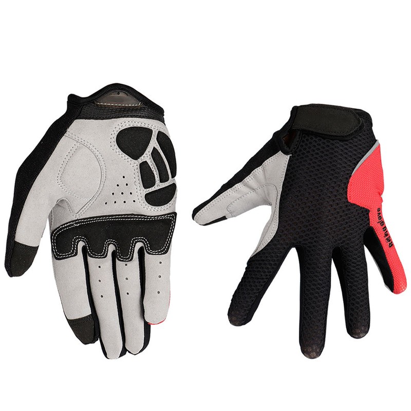 Unisex Bicycle Riding Gloves Winter Full Fingers Wear resistant Windproof