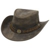 Sidewinder Cowboy Hat Durable Jungle Grain Leather Unisex Adult for