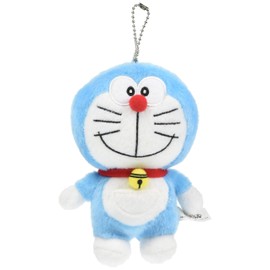 Doraemon Plush Toy, Kurutari Mascot, Height: Approx. 5.5 inches (14 cm)