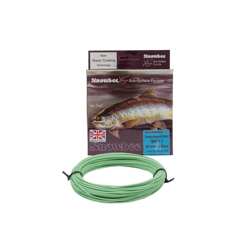 Snowbee XS Sub-Surface Intermediate Fly Fishing Line - Slick Casting,