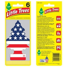 Little Tree Air Freshener [Vannila Pride 6pac] Value Set of 6! LittleTree Air Freshener, Vanilla Pride 6 Pack x 2 Packs (12)