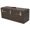 Homak 20-Inch Industrial Steel Toolbox, Brown Wrinkle Powder Coat, BW00200200