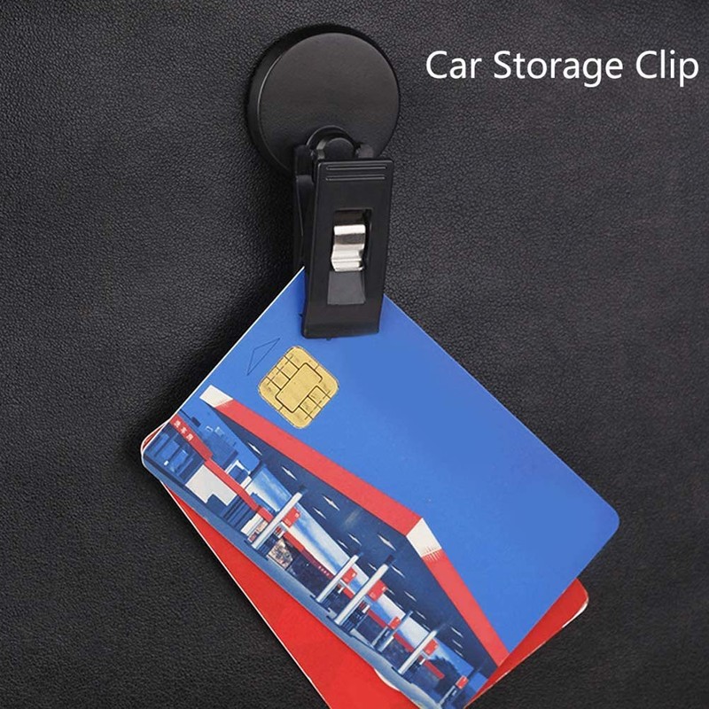 Kylewo Pack of 2 Windscreen Plastic Parking Permit Holder Clip