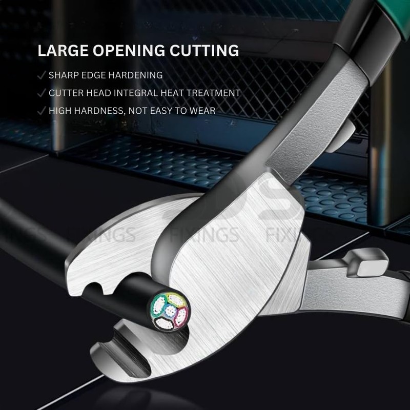 Heavy Duty Professional Wire Cutter, Electrical Cable Wire Plier Stripper