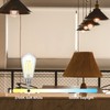 Sigalux Edison Bulbs, E26 LED Bulb ST58 Filament Clear Non-Dimmable
