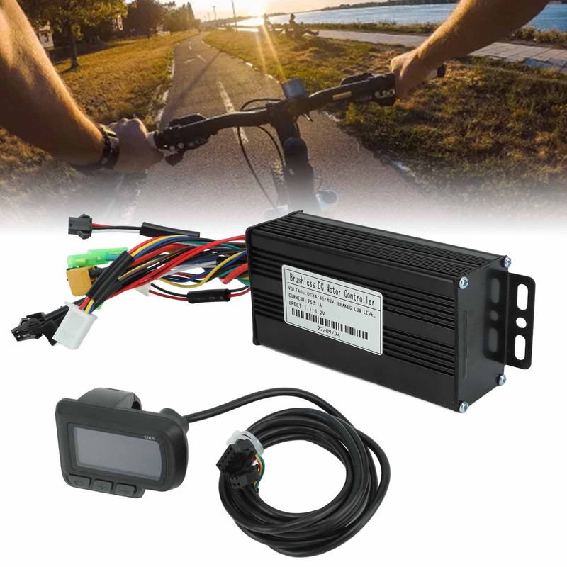 Electric Bike Controller Kit with LCD Display 24V 36V 48V