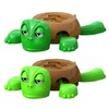 2Pcs Turtle Cup Holder, Turtle Coaster Creative Open-Eyes Tea Coaster