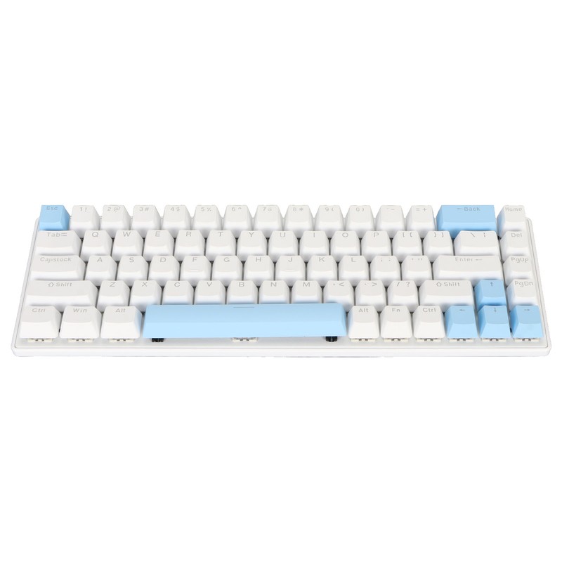 Gaming Keyboard USB 68 Keys Blue Switch N Key Rollover