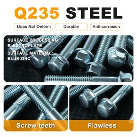 REARACE 260PCS Body Plastic Fenders Frame Engine Bolts Kit Fit for Polaris Outlaw 110 16-24/450 08-10/50 08-19/500 06-07/525 07-11/70 21-24/90 07-16, Predator 50/500/90 ATV Fasteners Bolts Kit