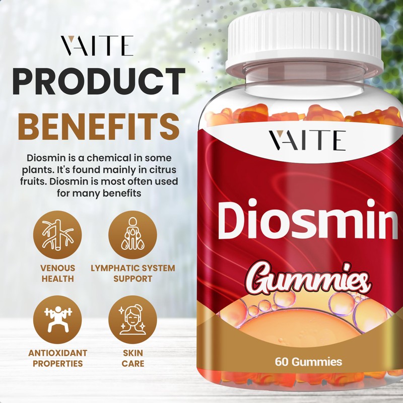 VAITE Diosmin 1000mg - Vein Support Supplements for Varicose Veins
