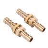 Pack of 2 Hose Nozzles, Brass Pipe Fitting Coupling Connection