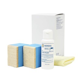 洗車の王国 自動車ウィンドウ ガラス用ケア・撥水コーティング剤 (輪ジミ（ウロコ）除去用コンパウンド) グラスポリッシュ 818