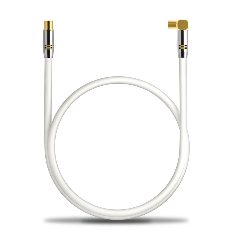 deleyCON [2m] PREMIUM HDTV FullHD TV Antenna Cable - 1x