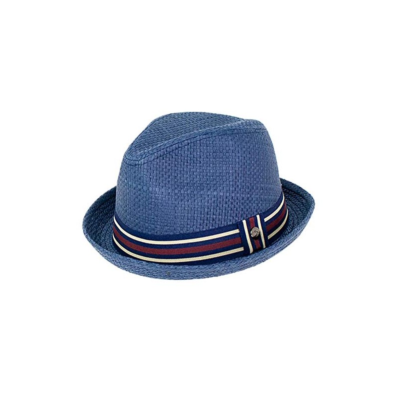 Peter Grimm Depp Fedora Hat Navy