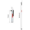 ZENWORYS Folding Blind Cane Anti-Slip Blind Cane for Vision Impaired
