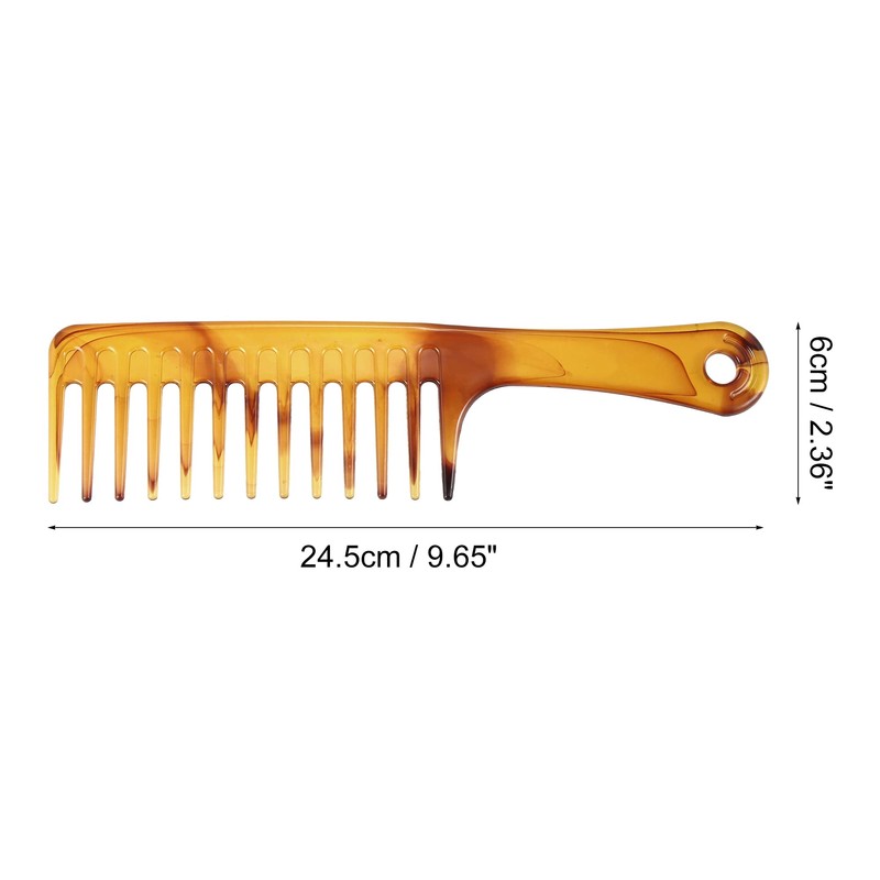 VOCOSTE Wide Tooth Comb for Curly Wet Hair Long Thick