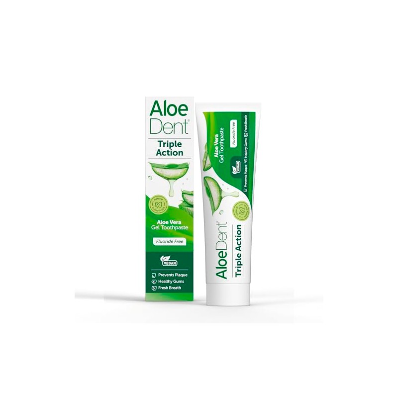 Optima Aloe Vera Dent Triple Action Toothpaste Tube (100ml) by