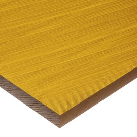 ULTEM PEI Plastic Sheet, 1/4 in Thick x 6 in Wide x 6 in Long