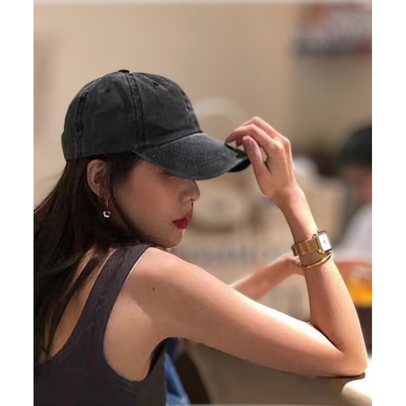 Capprecier Cap, Men's, Women's, Hat, Plain, Adjustable, Spring, Summer, Autumn,