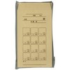 Marui PK-MZ 388 Envelopes, Square No. 8, Brown Envelopes, Kraft Envelopes, Monthly Sacks, 50 Sheets