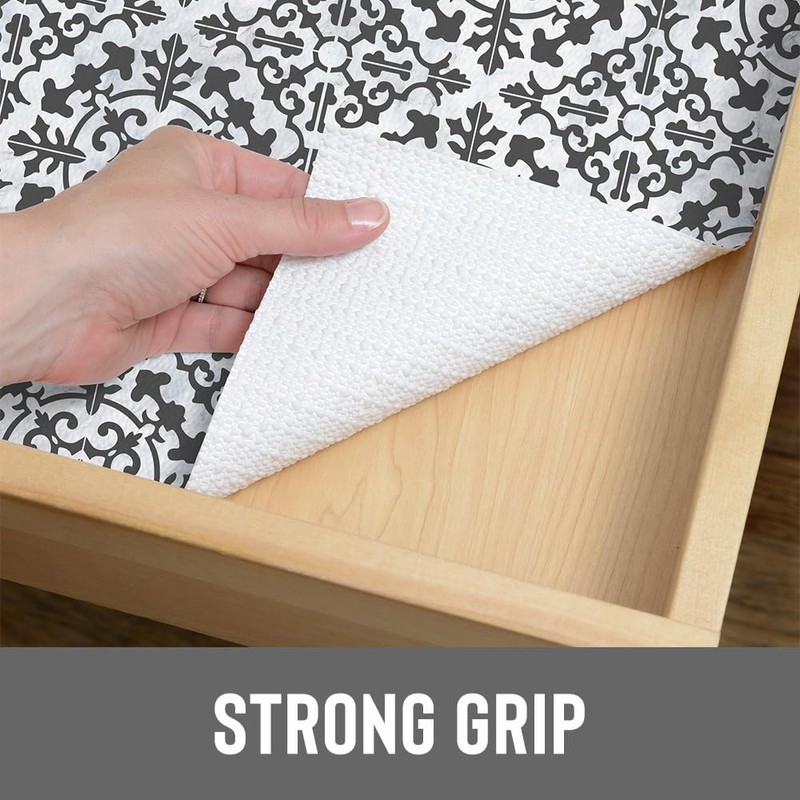 Con-Tact Brand Grip Prints Non-Adhesive Non-Slip Counter Top, Drawer/Shelf Liner,