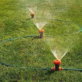 Domestify Portable Sprinkler Set with 5 Spray Settings