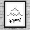 Modern 5th Laundry Room Signs(Set of 4 Unframed-8x10I