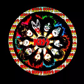 KISS ARMY FIVE SET OF NECKLACE 5 PENDANTS  5 CHAINS