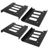 Kemcatui 4Pcs SSD HDD Mounting Bracket 2.5 to 3.5 Adapter,