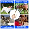 QIRUIRED Dog Muzzle Adjustable Straps Soft Basket Muzzles Prevent Biting