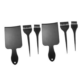 HONMEET 2set Hair Dye Tools Set Hair Coloring Kit Applicator Brushes Mixing Bowl for Home and Salon Use Black