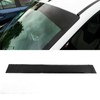 Car Windscreen Sun Strip, Gloss Black 150x20cm Universal PVC Windshield