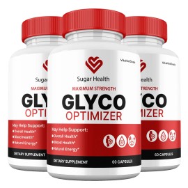 Sugar Health Capsules, Max Strength, SugarHealth Glyco Optimizer (3 Pack)