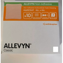 Smith+Nephew Allevyn Classic Apósito, Sin Adhesivo 10x10 Cm, 10 Piezas