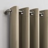 Sun Zero Soho Blackout Energy Efficient Grommet Curtain Single Panel,