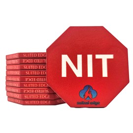 Nit Button Set for Texas Hold'em and Omaha Poker (Pack of 10) - Enhance Your Play with Professional Chips for The Stand-Up Game As Featured on The Lodge and Hustler Live Streams