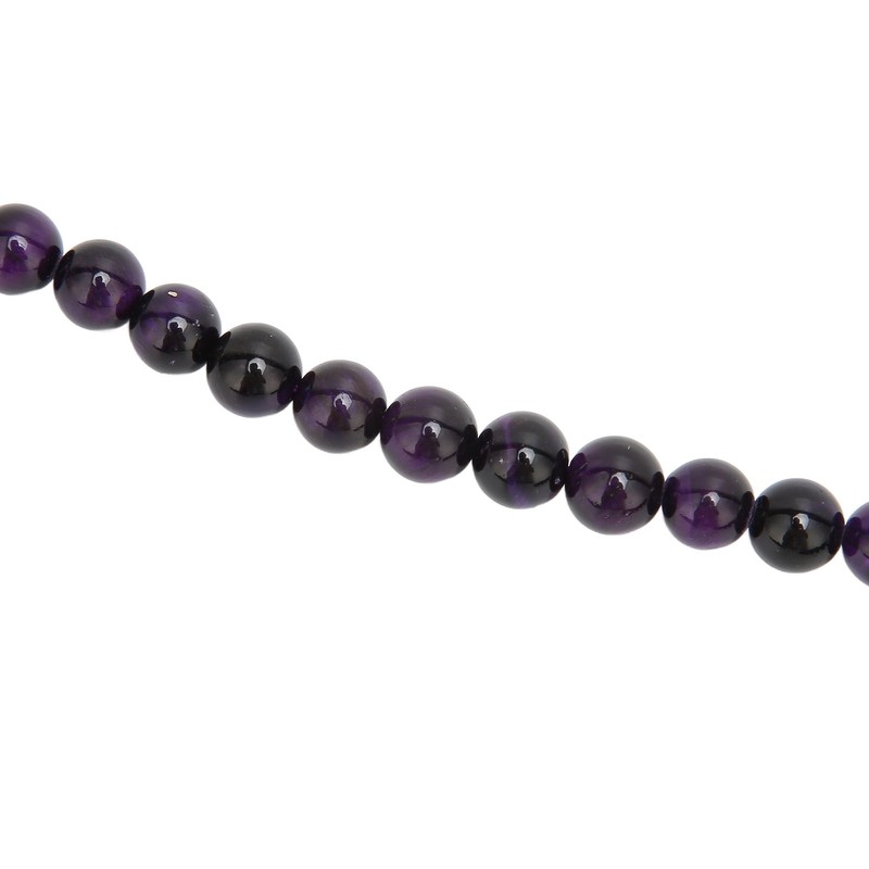 4pcs Natural Stone Tiger Eye Round Beads Bracelet Tiger Eye