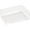 TRUSCO ACB-203010 5 Sided Acrylic Display Box, Rectangle, Length 7.8