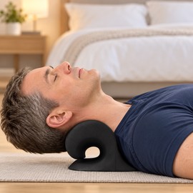 Neck And Shoulder Relaxer Cervical Chiropractic Traction Device Advanced Cervical Traction Device Remedial Pillows