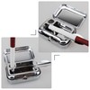 TEMLUM Portable Ashtray, Stainless Steel Butt Holder, Stylish, Lightweight, Convenient,