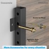 Kayak Storage Rack Heavy Duty, Adjustable Wall Mount Hanger for