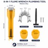8-in-1 Faucet Wrench for Kitchen Sink Repair – Multifunction Plumbing