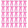 30 PCS College Style Cheer Bows Collegiate Long Tail Skinny