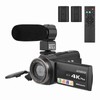 4K/60FPS Camcorders Video Camera 3.7V 2000mAh 3 Inch Touchscreen Video